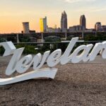 One of the many Cleveland signs across "The Land." By Jefferson Graham for the Photowalks series